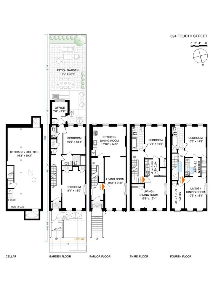 Unit for sale at 394 4TH Street, Brooklyn, NY 11215