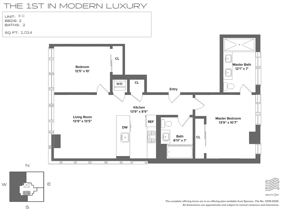 Unit for sale at 190 S 1st Street, Brooklyn, NY 11211