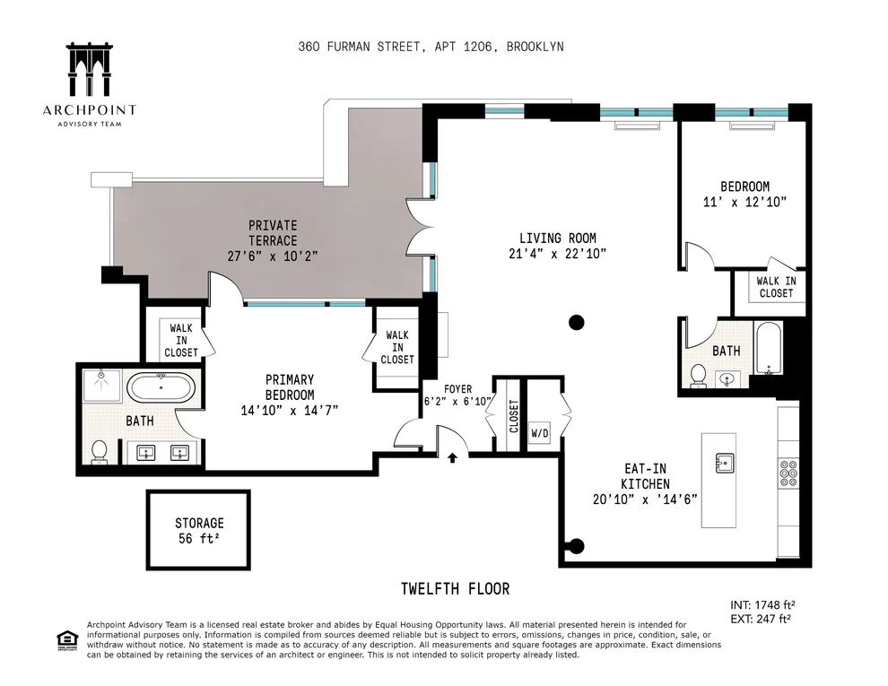 Unit for sale at 360 FURMAN Street, Brooklyn, NY 11201