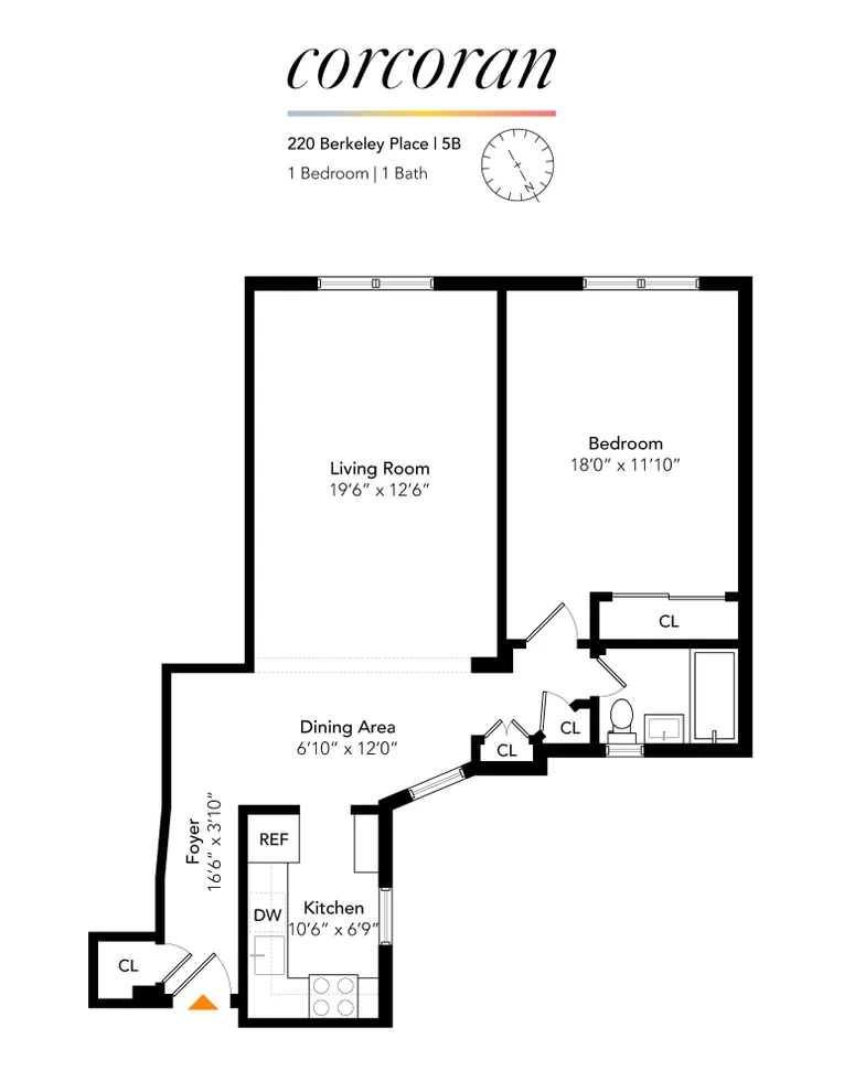Unit for sale at 220 BERKELEY Place, Brooklyn, NY 11217