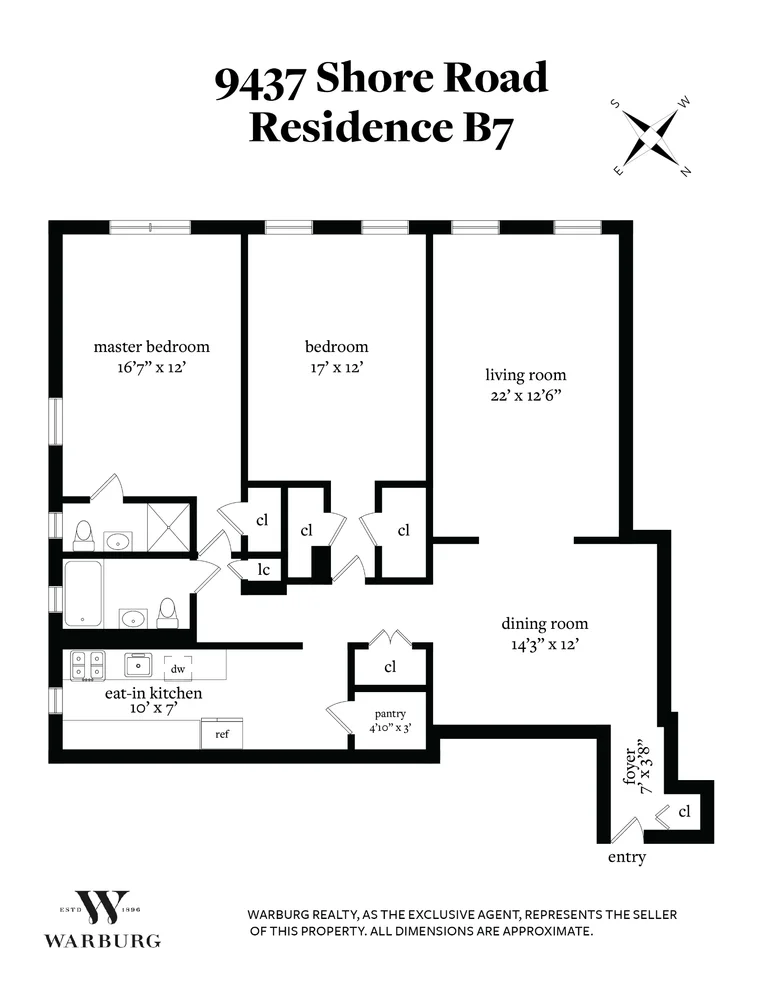 Unit for sale at 9437 SHORE Road, Brooklyn, NY 11209