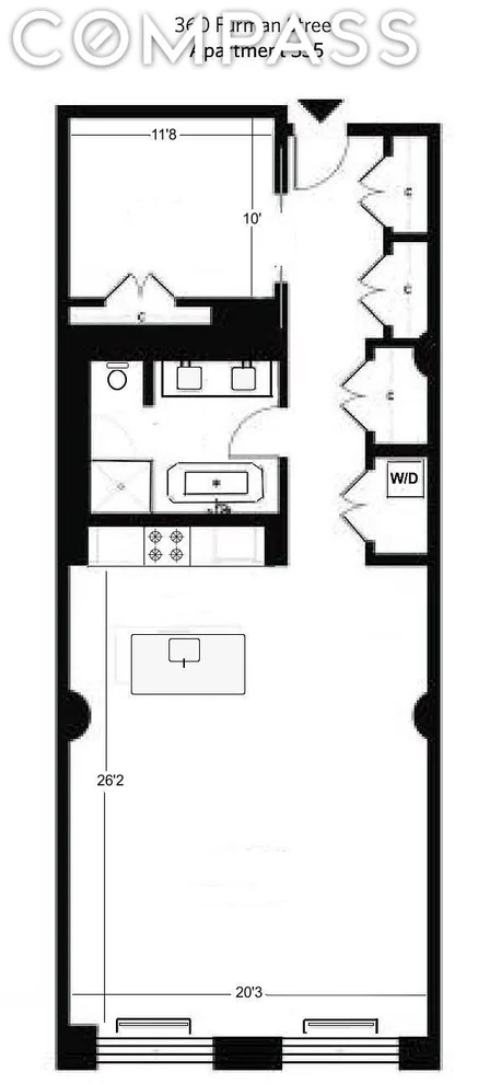 Unit for sale at 360 Furman Street, Brooklyn, NY 11201
