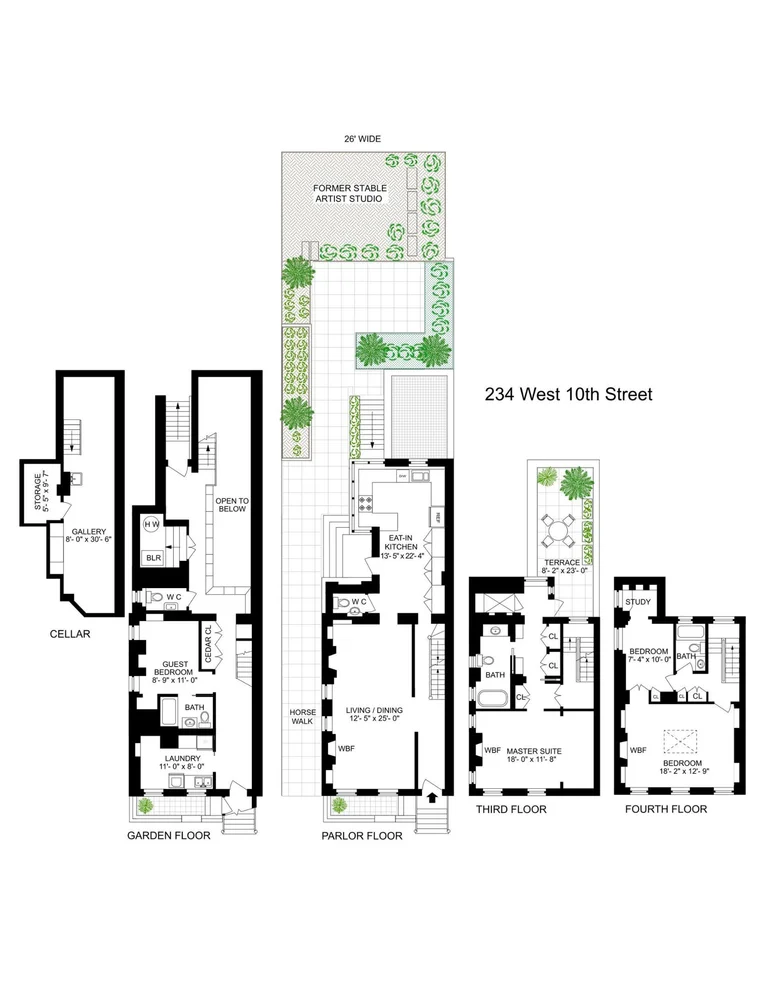 Unit for sale at 234 W 10th Street, Manhattan, NY 10014