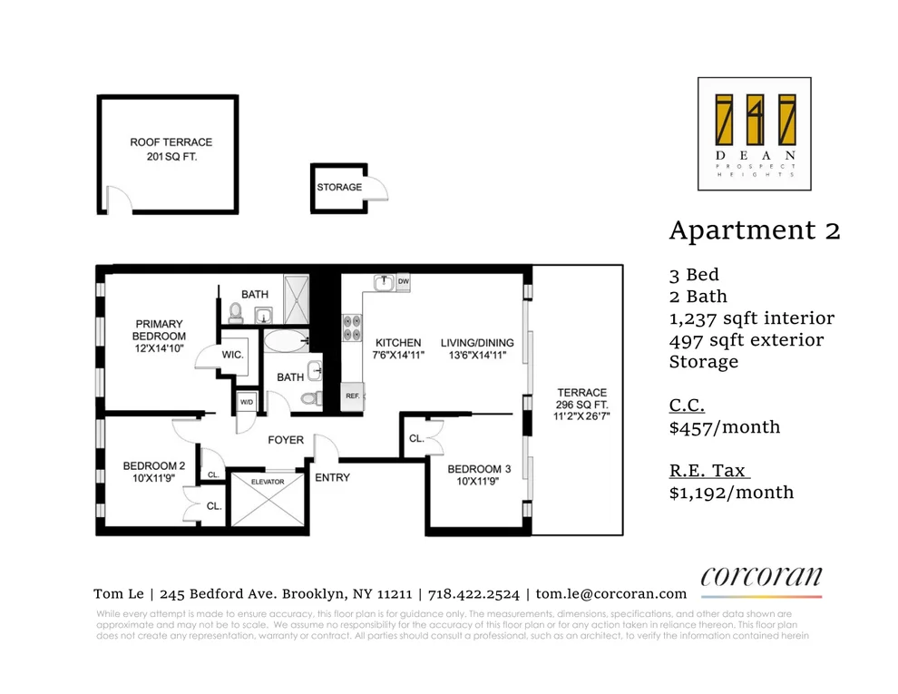Unit for sale at 747 DEAN Street, Brooklyn, NY 11238