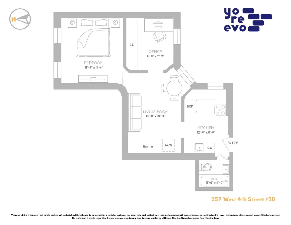 Unit for sale at 259 W 4th Street, Manhattan, NY 10014