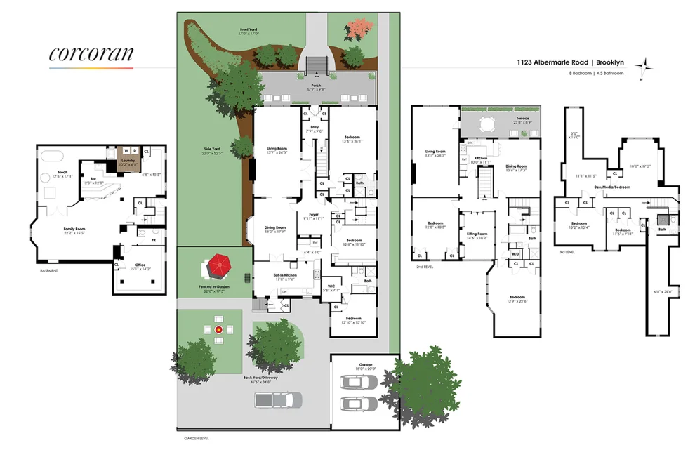 Unit for sale at 1123 ALBEMARLE Road, Brooklyn, NY 11218