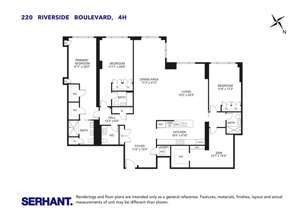 Unit for sale at 220 RIVERSIDE Boulevard, Manhattan, NY 10069