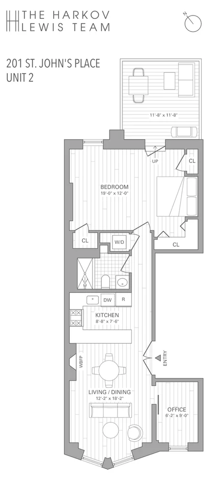Unit for sale at 201 ST JOHNS Place, Brooklyn, NY 11215