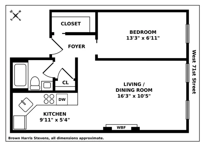 Unit for sale at 132 W 71ST Street, Manhattan, NY 10023