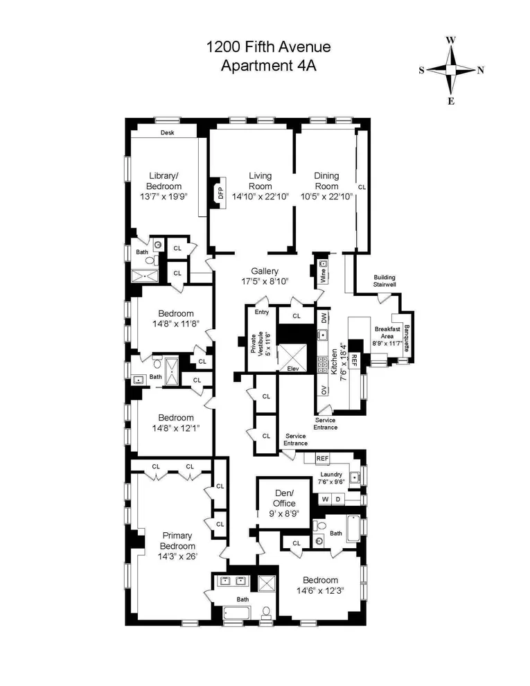 Unit for sale at 1200 5th Avenue, Manhattan, NY 10029