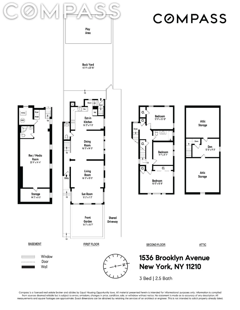 Unit for sale at 1536 Brooklyn Avenue, Brooklyn, NY 11210