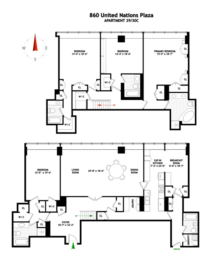 Unit for sale at 860 UNITED NATIONS Plaza, Manhattan, NY 10017
