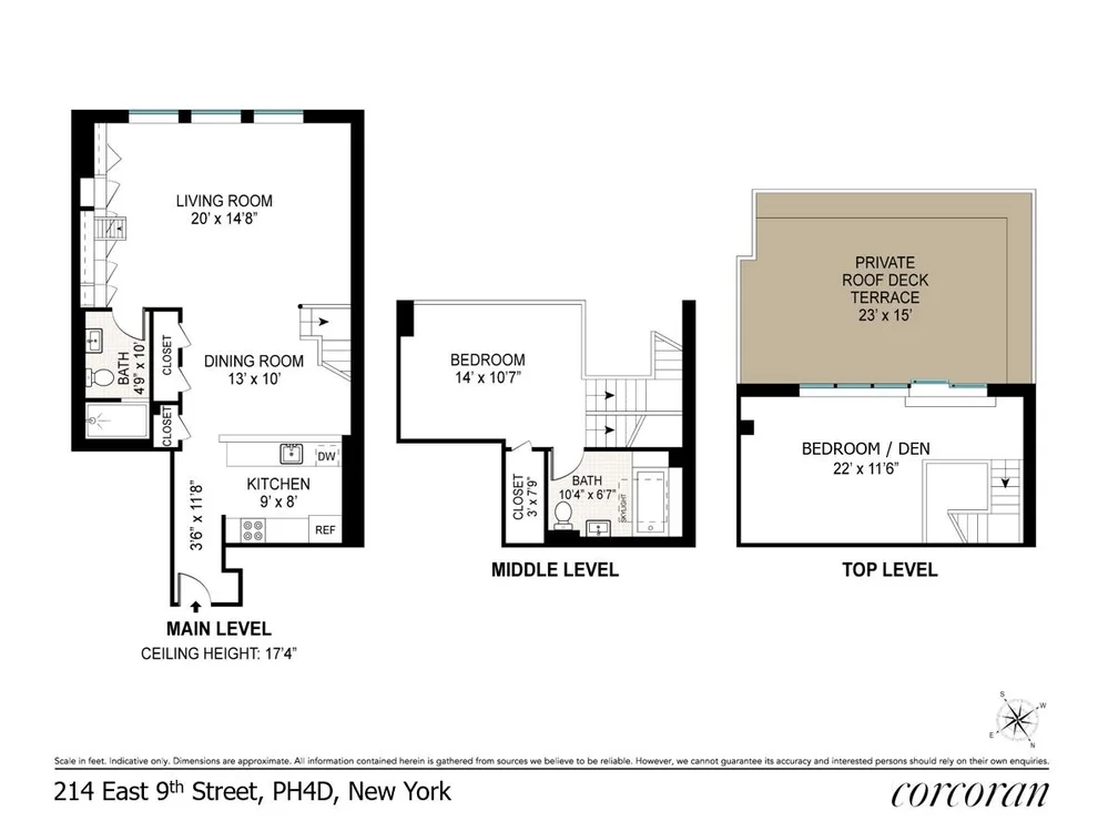 Unit for sale at 214 E 9TH Street, Manhattan, NY 10003