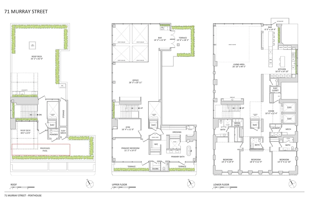Unit for sale at 71 Murray Street, Manhattan, NY 10007