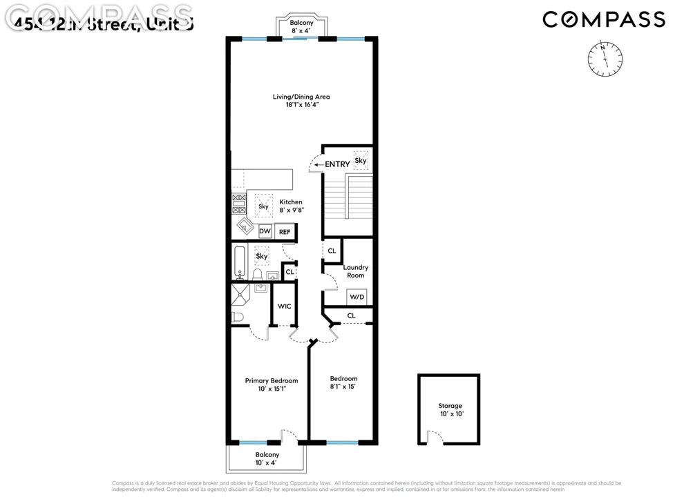 Unit for sale at 454 12th Street, Brooklyn, NY 11215