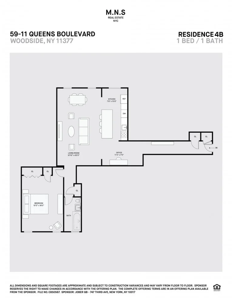 Unit for sale at 59-11 Queens Boulevard, Queens, NY 11377