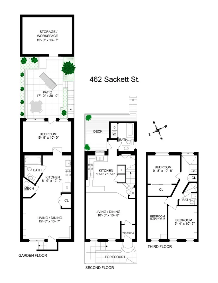 Unit for sale at 462 Sackett Street, Brooklyn, NY 11231