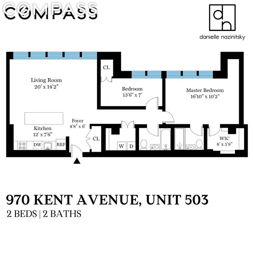 Unit for sale at 970 Kent Avenue, Brooklyn, NY 11205
