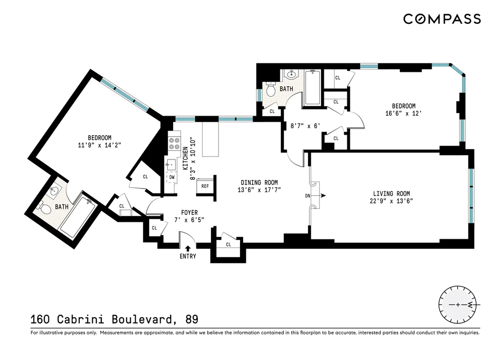 Unit for sale at 160 Cabrini Boulevard, Manhattan, NY 10033