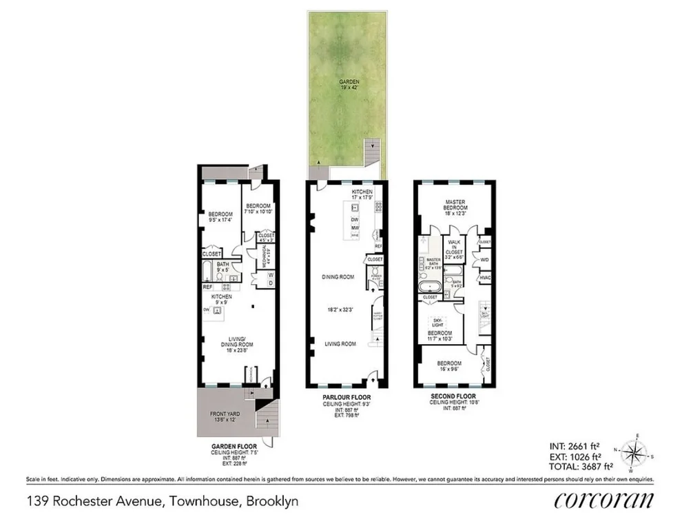 Unit for sale at 139 ROCHESTER Avenue, Brooklyn, NY 11213