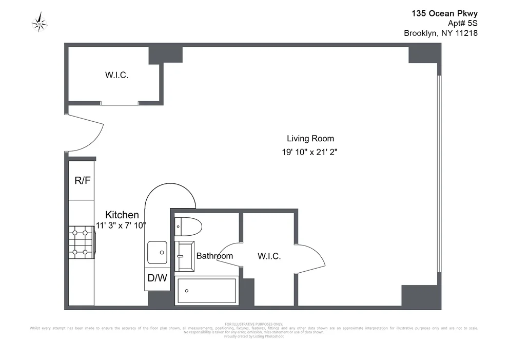 Unit for sale at 135 OCEAN Parkway, Brooklyn, NY 11218