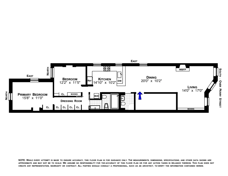 Unit for sale at 67 PERRY Street, Manhattan, NY 10014