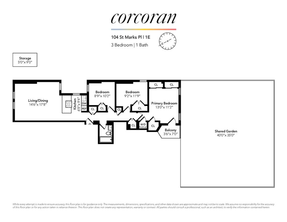 Unit for sale at 104 SAINT MARKS Place, Brooklyn, NY 11217
