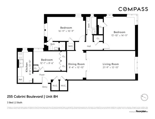 Unit for sale at 255 Cabrini Boulevard, Manhattan, NY 10040