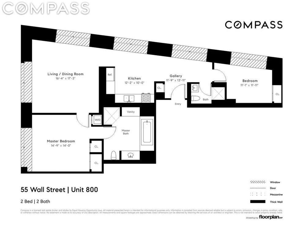 Unit for sale at 55 Wall Street, Manhattan, NY 10005