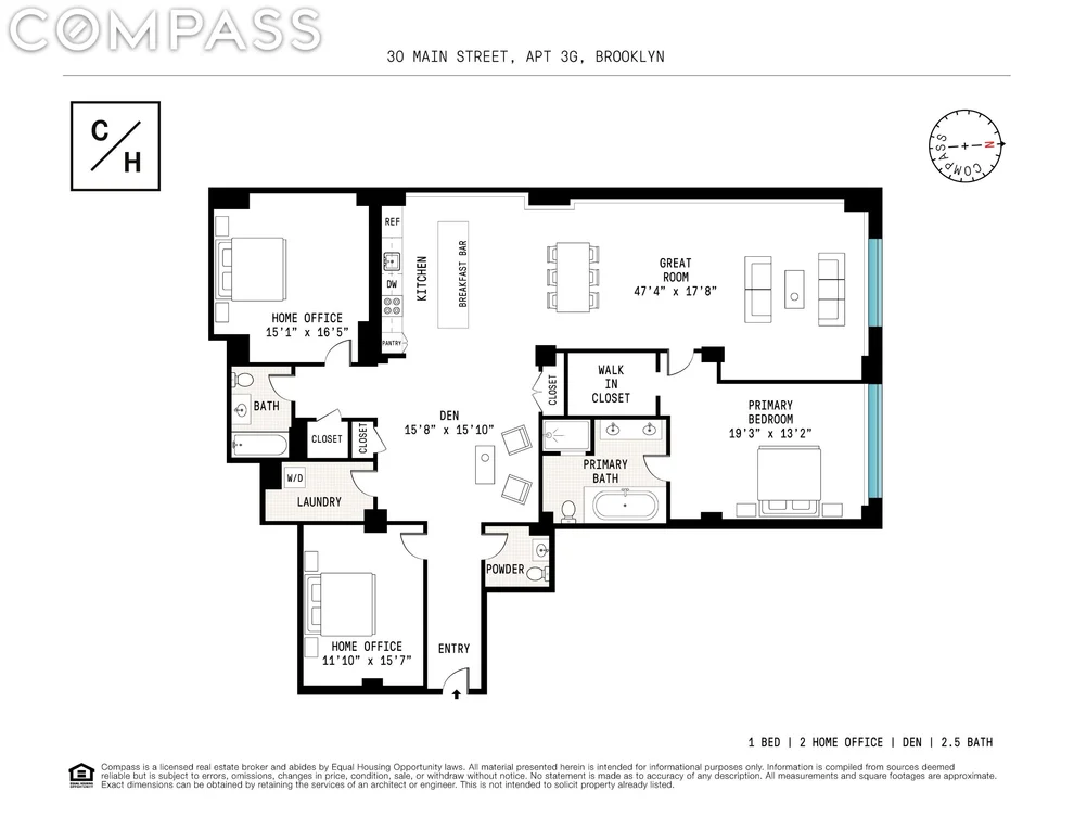 Unit for sale at 30 Main Street, Brooklyn, NY 11201