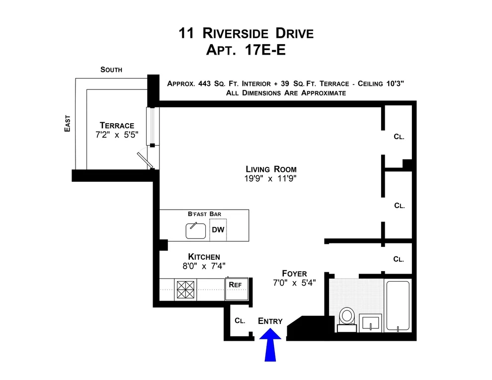 Unit for sale at 11 Riverside Drive, Manhattan, NY 10023