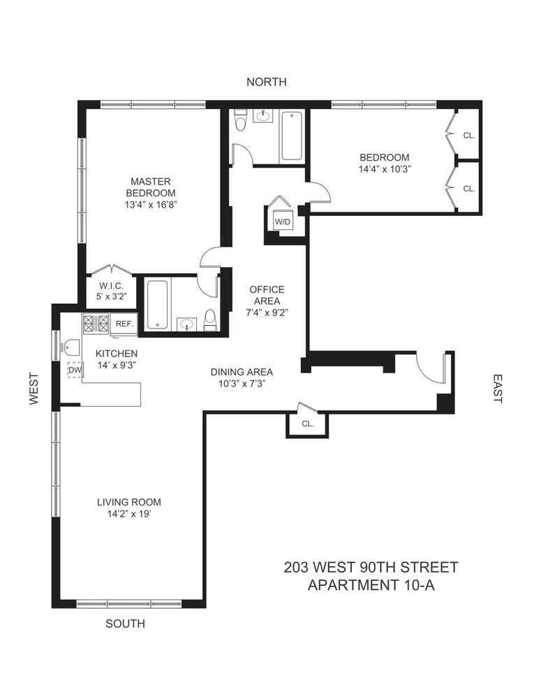 Unit for sale at 203 W 90TH Street, Manhattan, NY 10024