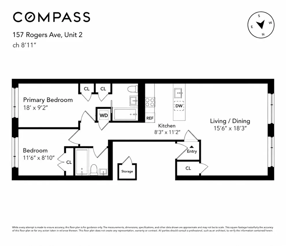Unit for sale at 157 Rogers Avenue, Brooklyn, NY 11216
