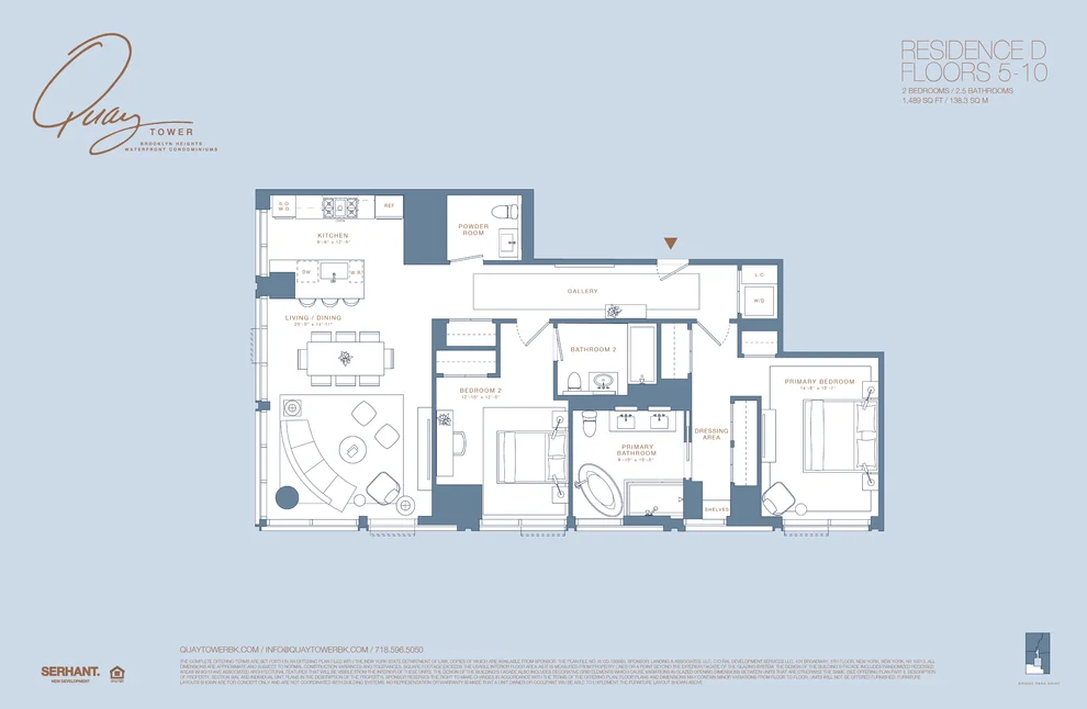 Unit for sale at 50 BRIDGE PARK Drive, Brooklyn, NY 11201