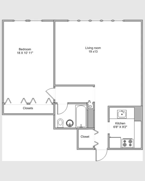 Unit for sale at 135 Ocean Parkway, Brooklyn, NY 11218
