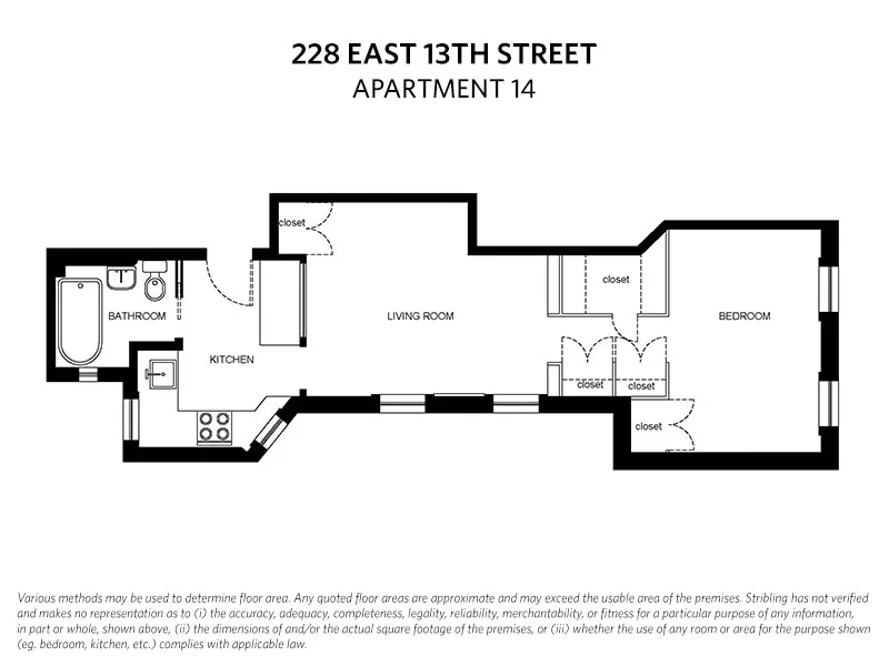 Unit for sale at 228 E 13TH Street, Manhattan, NY 10003