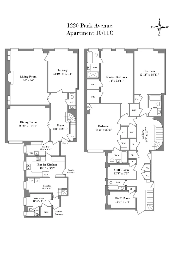 Unit for sale at 1220 PARK Avenue, Manhattan, NY 10128