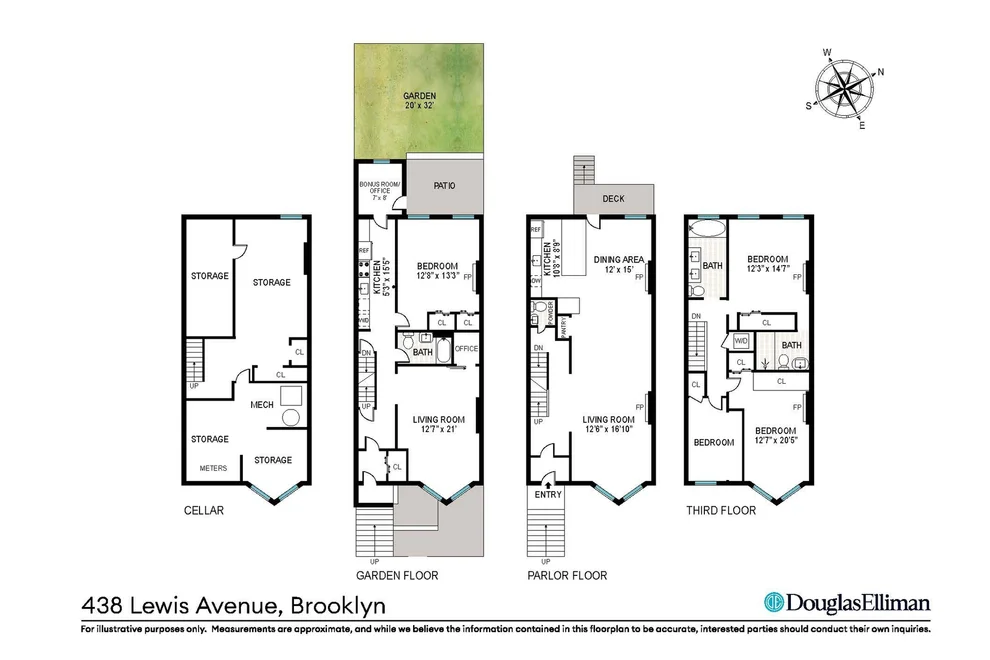 Unit for sale at 438 LEWIS Avenue, Brooklyn, NY 11233