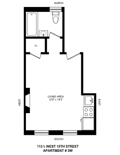 Unit for sale at 113 W 15TH Street, Manhattan, NY 10011