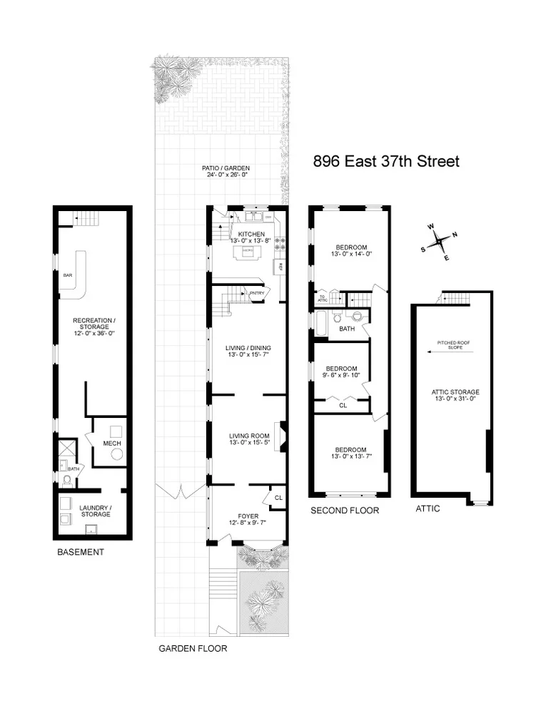 Unit for sale at 896 E 37th Street, Brooklyn, NY 11210
