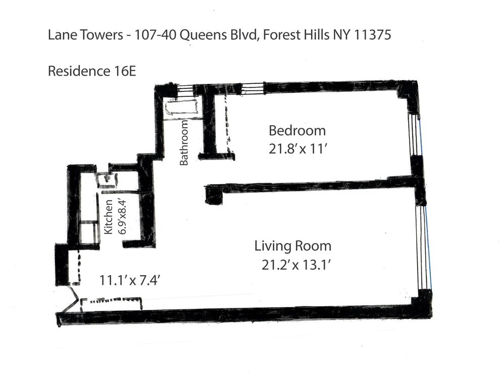 Unit for sale at 107-40 Queens Boulevard, Queens, NY 11375