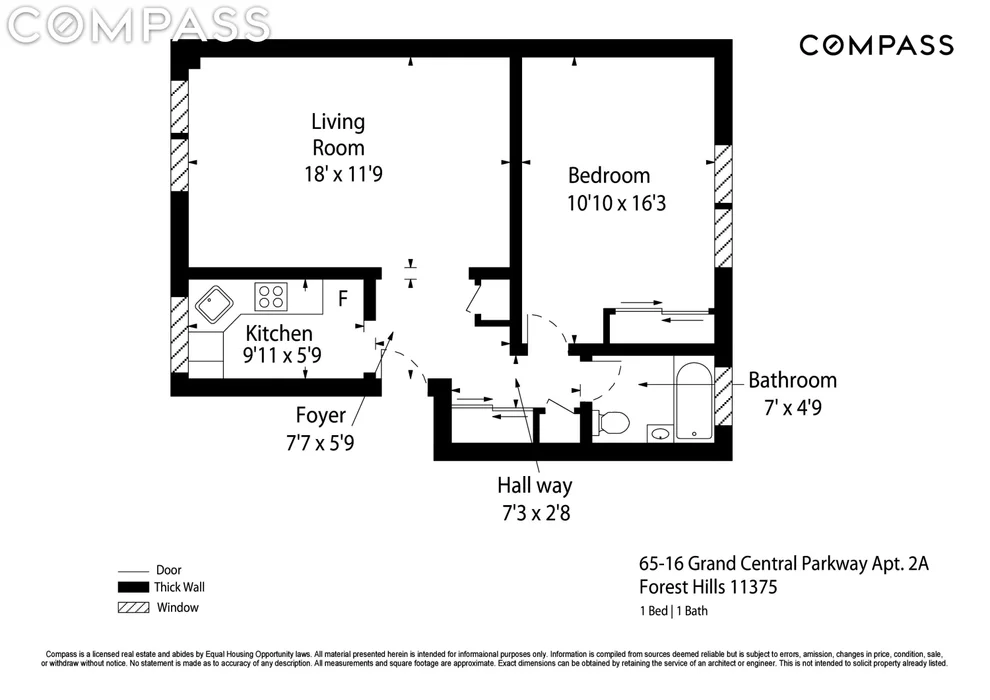 Unit for sale at 65-16 Grand Central Parkway, Queens, NY 11375