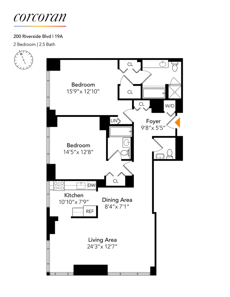 Unit for sale at 200 RIVERSIDE Boulevard, Manhattan, NY 10069