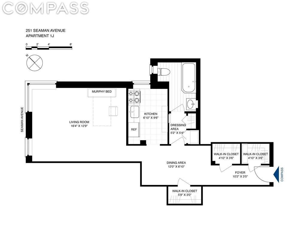 Unit for sale at 251 Seaman Avenue, Manhattan, NY 10034