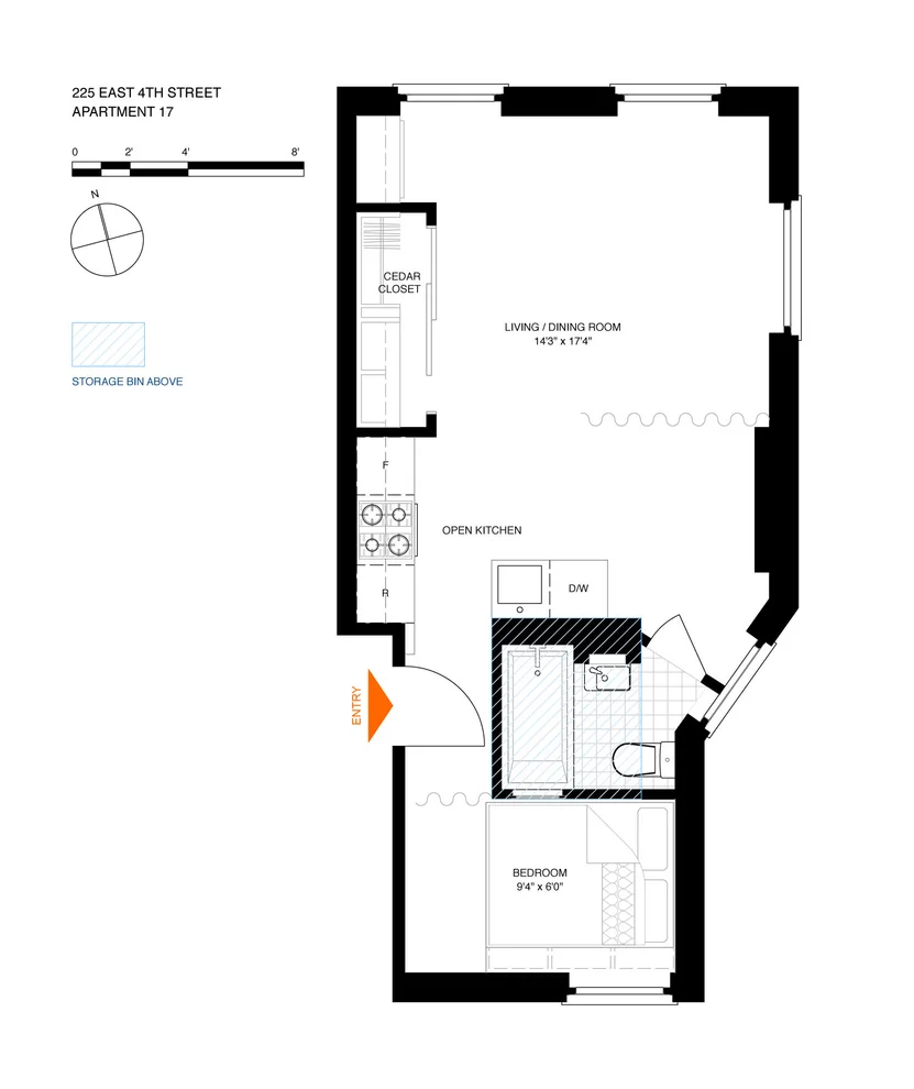 Unit for sale at 225 E 4TH Street, Manhattan, NY 10009