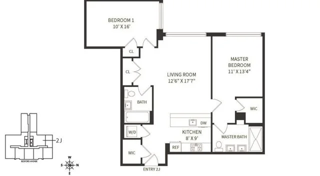 Unit for sale at 2100 Bedford Avenue, Brooklyn, NY 11226