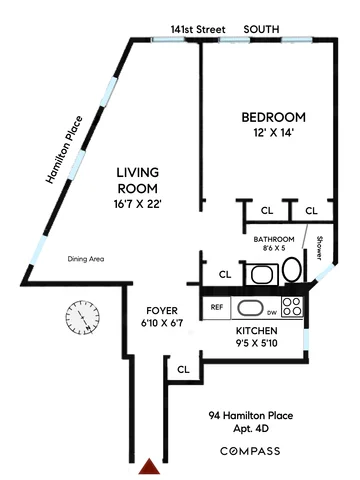 Unit for sale at 94 Hamilton Place, Manhattan, NY 10031