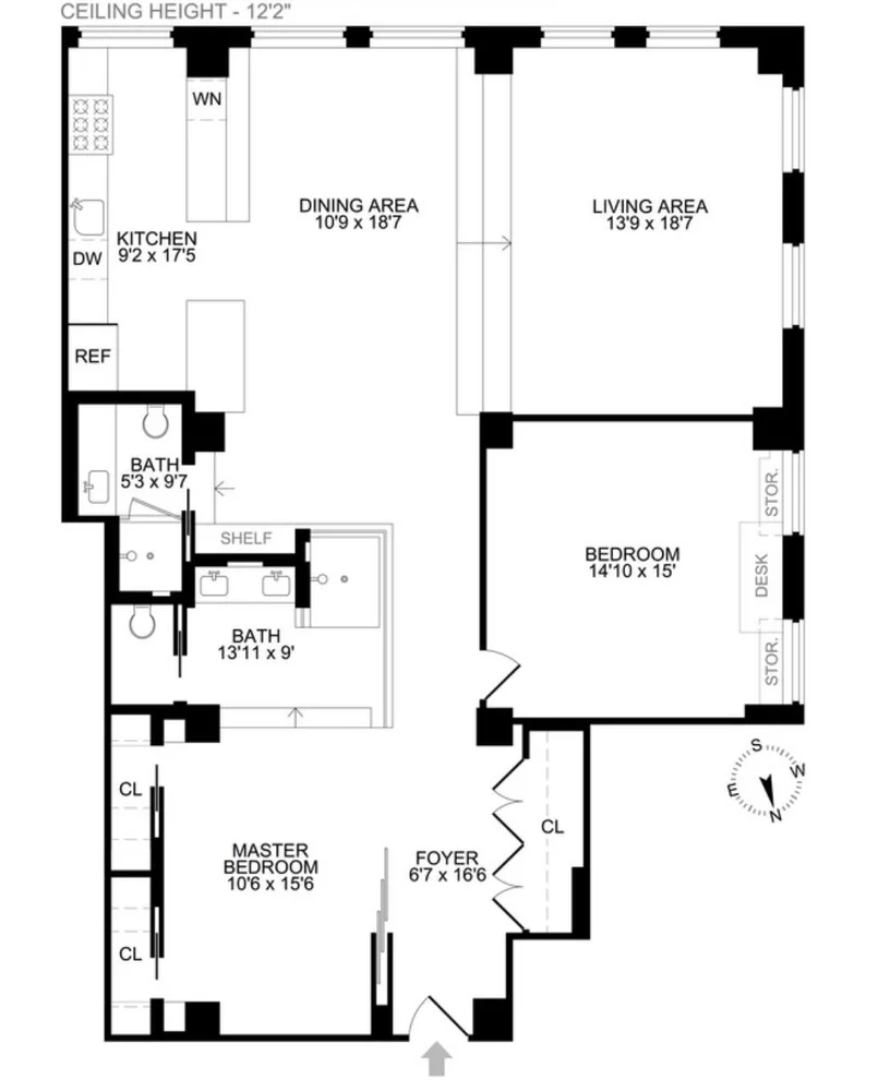 Unit for sale at 348 W 38th Street, Manhattan, NY 10018