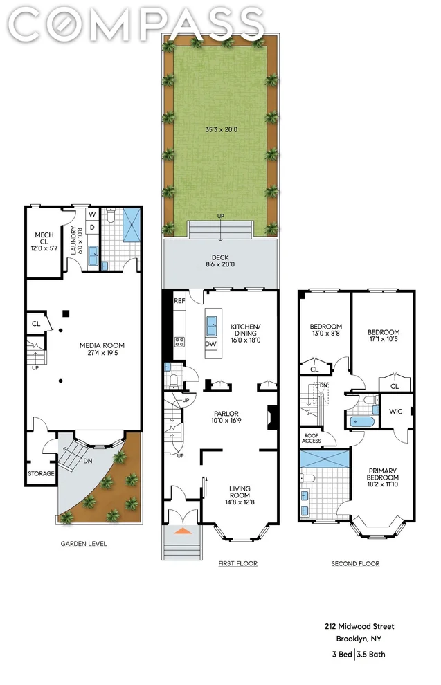 Unit for sale at 212 Midwood Street, Brooklyn, NY 11225