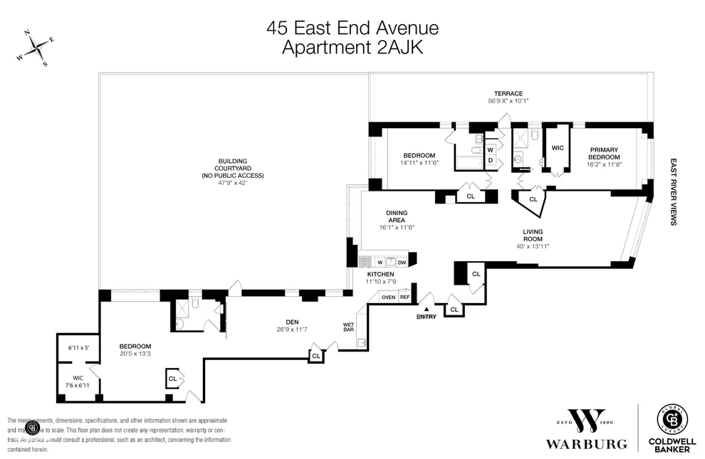 Unit for sale at 45 E END Avenue, Manhattan, NY 10028